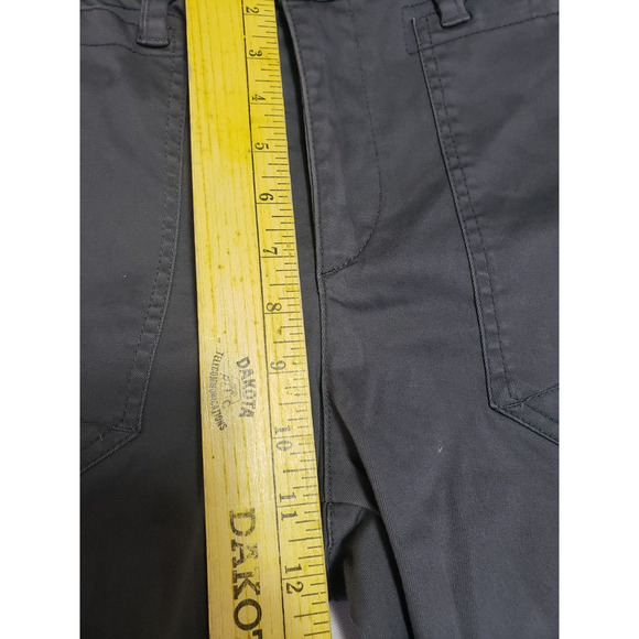 Wit & Wisdom Gray Skinny Denim Pants Women's size 6 Minimalist Neutral Tapered - Picture 5 of 8